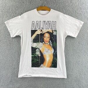 Aaliyah White Unisex Shirt